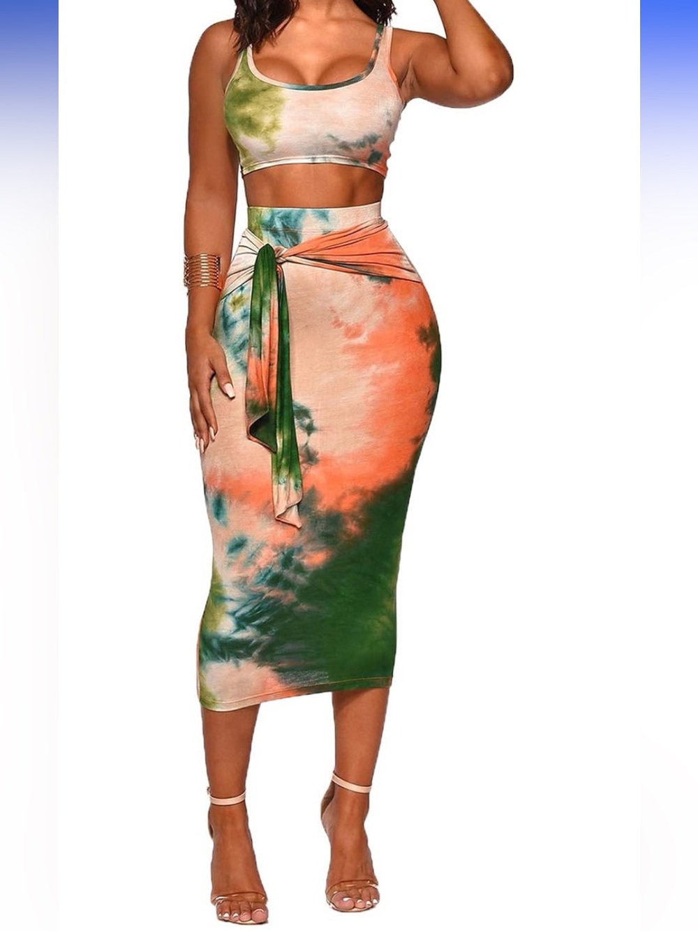 Two Piece Tie-Dye Set